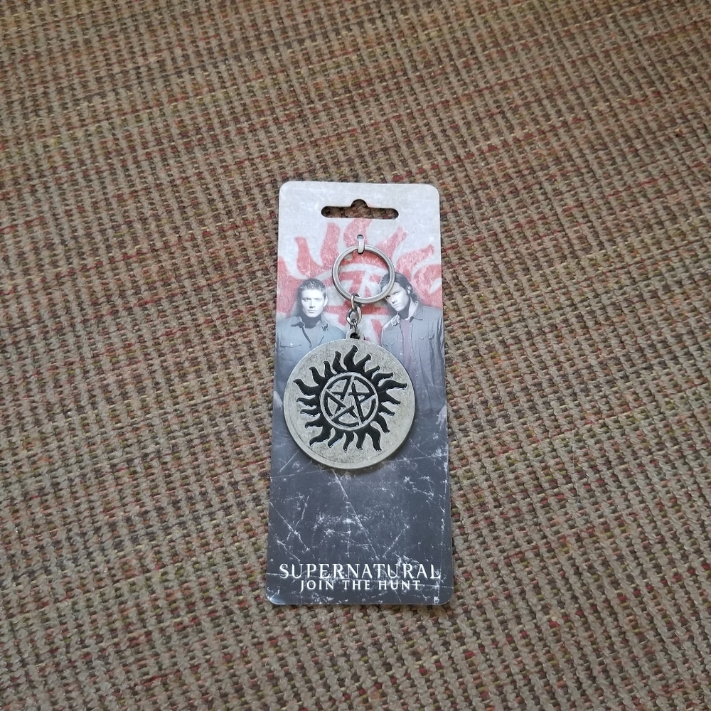 Supernatural Logo Keychain